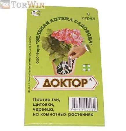 ЗАС Доктор 8 стрел против тли щитовки червеца на комнатных растениях
