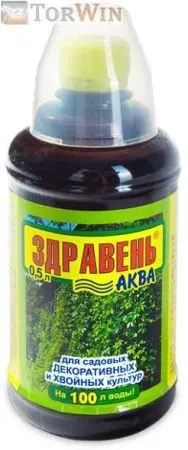 Ваше хозяйство Здравень-аква для садовых, декоративных и хвойных культур