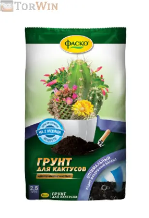 Фаско Цветочное счастье Грунт специализированный для кактусов