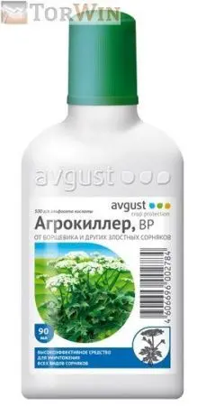 Август Агрокиллер от трудноистребимых сорняков 90 мл
