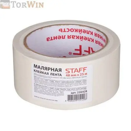 Клейкая лента Staff малярная