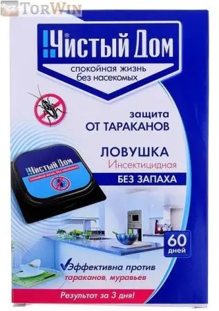 Ловушка инсектицидная Чистый дом уп 6 шт