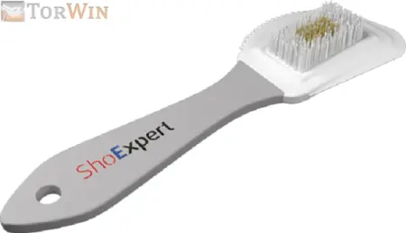 ShoExpert Щетка тройная для замши, нубука и велюра ShoExpert Щетка тройная для замши, нубука и велюра