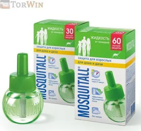 Mosquitall Защита для взрослых жидкость для фумигатора от комаров