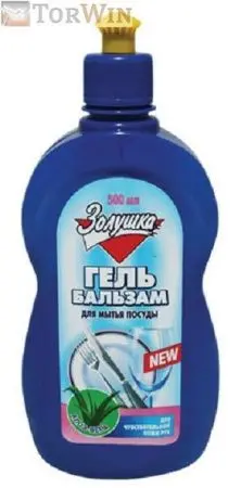 Золушка Средство для мытья посуды гель-бальзам Алоэ-вера