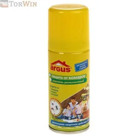ARGUS аэрозоль (репеллентный) от комаров, мошек, слепней