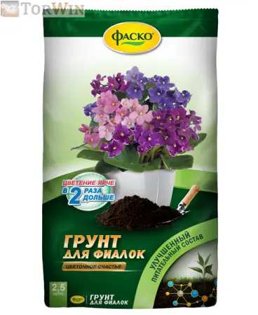ФАСКО Цветочное счастье Грунт для фиалок