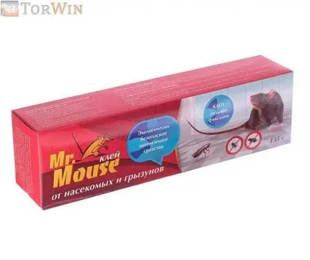Mr.Mouse Клей от грызунов и насекомых 135 г