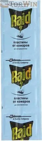 Raid Пластины от комаров для электрофумигатора