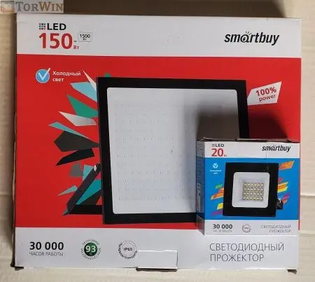 Светодиодный LED прожектор FL SMD LIGHT Smartbuy IP65 6500K