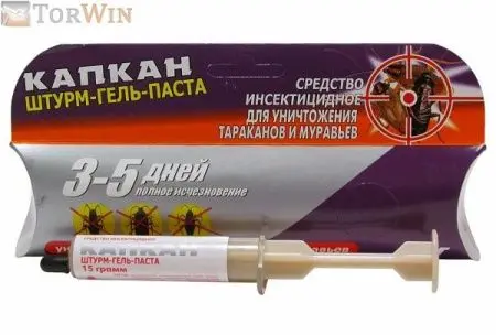 Капкан Штурм гель от тараканов и муравьев 30 г