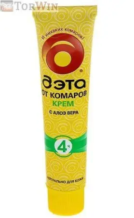 Дэта От комаров крем с алоэ вера 45 мл