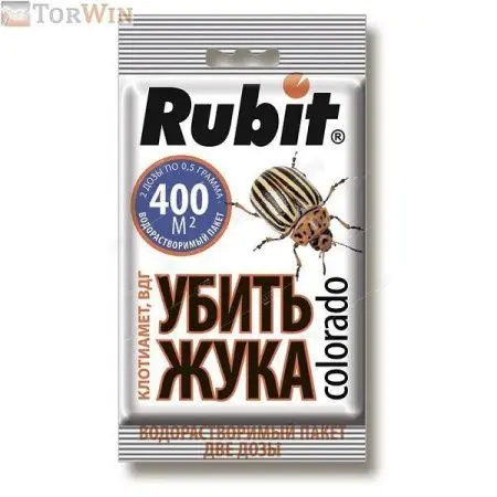 Рубит Клотиамет от колорадского жука и других вредителей