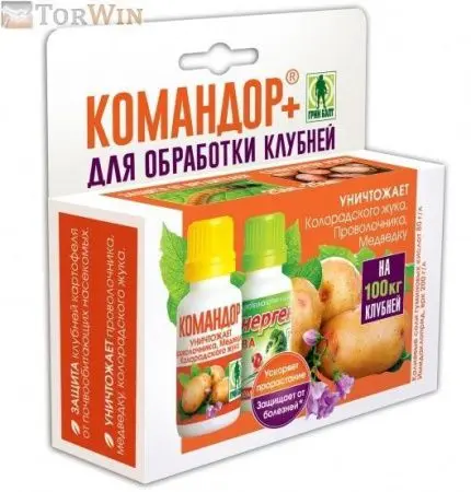 Грин Бэлт Командор плюс обработка клубней картофеля от вредителей на 100 кг