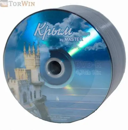 DVD-R S-50 MASTER 4,7 Gb 16x Ласточкино гнездо полноцвет
