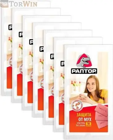 Раптор Пластины от мух