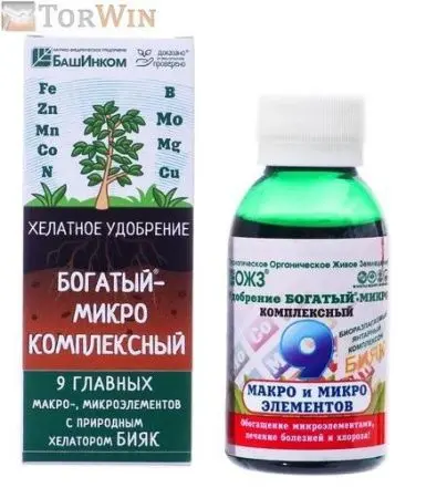 Богатый микро комплексный 9 микроэлементов БашИнком