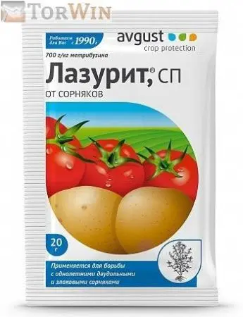 Avgust Гербицид Лазурит от сорняков на картофеле