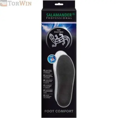 Salamander Professional Стельки анатомические Tex2 Footbed из влагопоглощающего флиса Salamander Professional Стельки анатомические Tex2 Footbed из влагопоглощающего флиса
