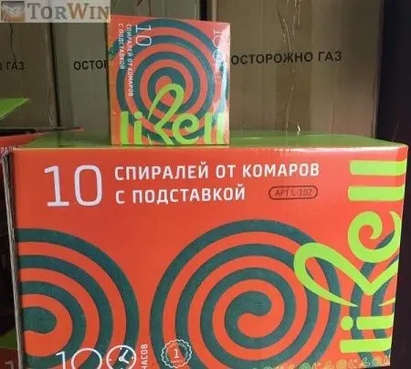 Libell Спирали от комаров для дома и дачи 10 шт