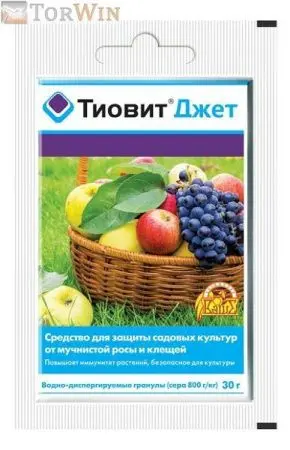 Ваше хозяйство Тиовит Джет для защиты от мучнистой росы и клещей