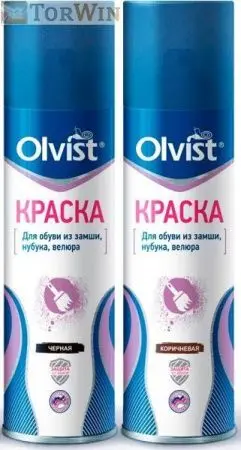 OLVIST Аэрозоль-краска для замши цвет