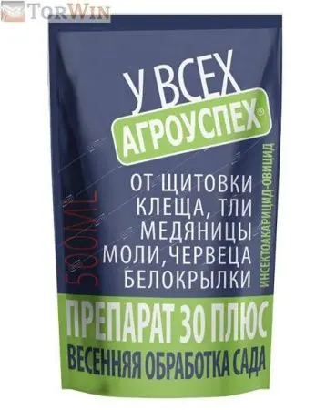 Letto Летто Препарат 30 плюс Инсектоакарицид - овицид от щитовки, клеща, тли, медяницы, моли 500 мл